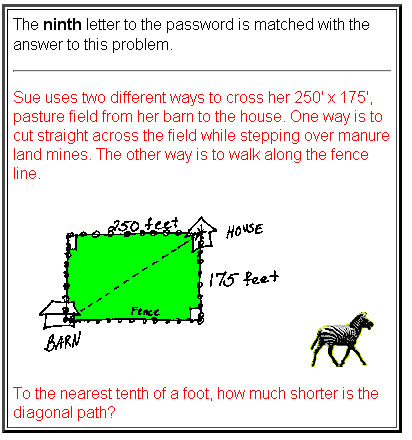 Pythagoras clue boxes game 2