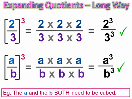 Expanding Exponent Quotients Passy s World Of Mathematics