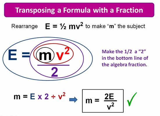 Transposing and Rearranging Formulas | Passy's World of Mathematics