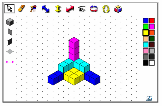 Isometric Cubes Drawing Tool