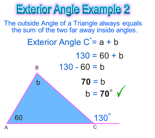 Exterior Angle of a Triangle – GeoGebra