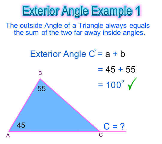 Worksheet Triangle Sum And Exterior Angle Theorem Work home