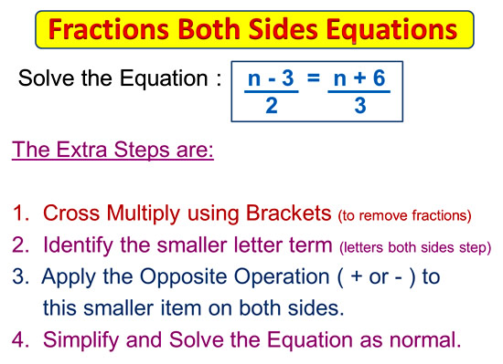 Fractions On Both Sides Equations Passy S World Of Mathematics