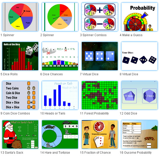 Probability Online Activities 2