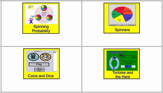 Probability Online Activities One