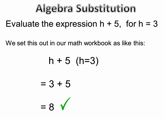 Algebra Substitution Positive Numbers Passy s World Of Mathematics