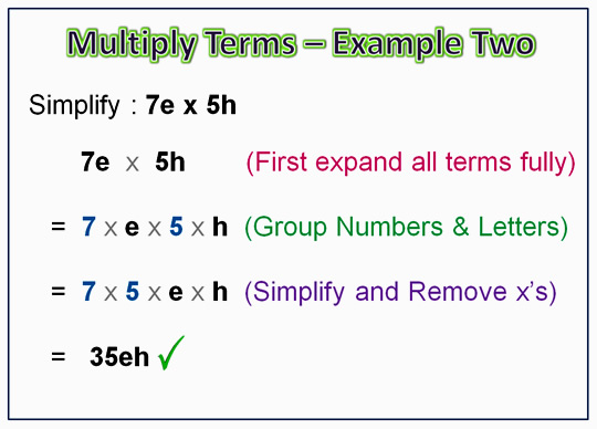 simple math rules