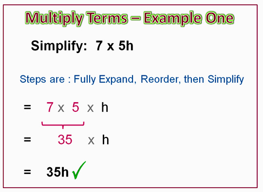 Algebra Multiplication Examples