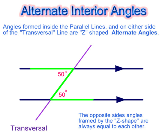 Angles And Parallel Lines Passy S